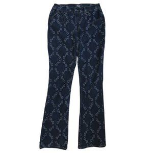 D&G Womens Blue Jeans Allover Logo